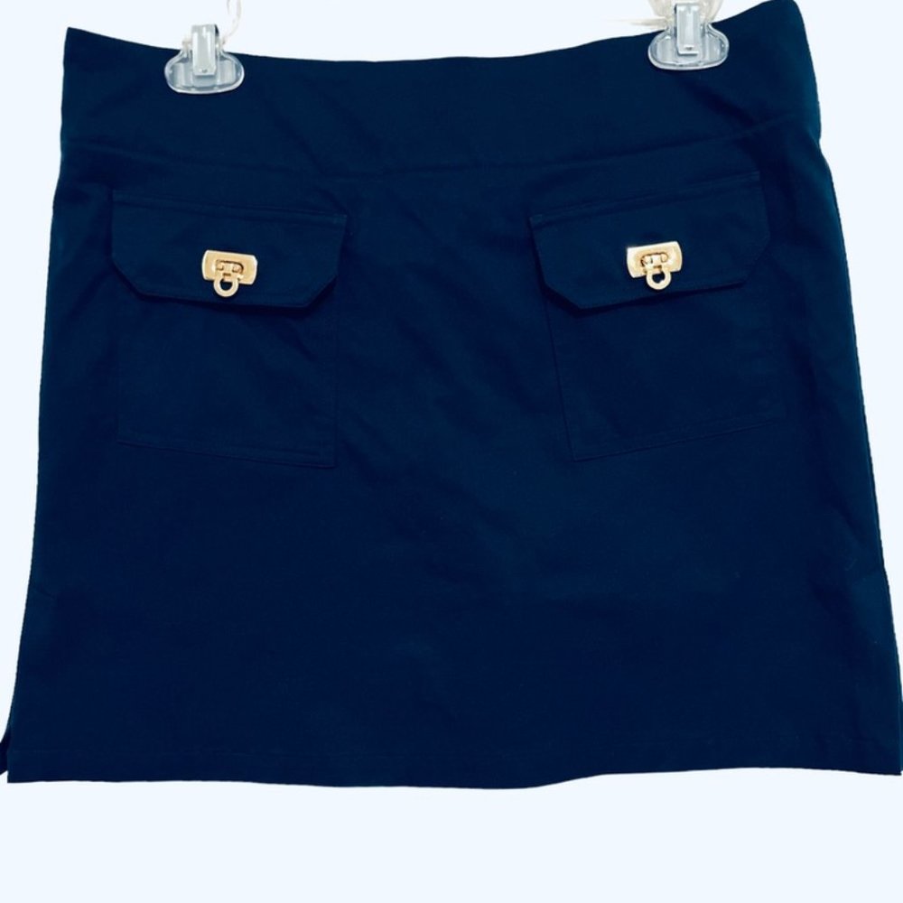 FAIRWAY FOX Kate Golf Mini Skort Navy Blue Sz 8